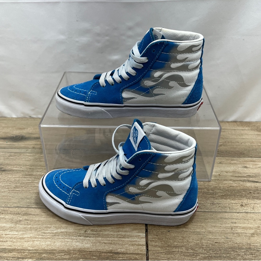 Vans Off The Wall Mediterranean Blue Men's Size 4.5 Women's Size 6 - Picture 3 of 8